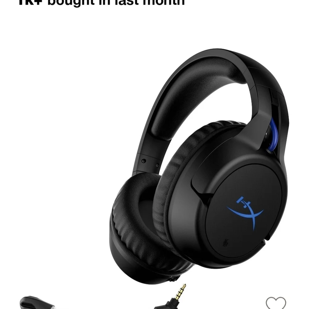 HyperX Cloud Flight Wireless Headset - Black and Blue